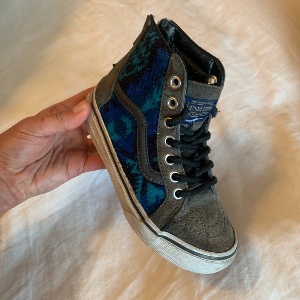 Vans X Pendleton high tops